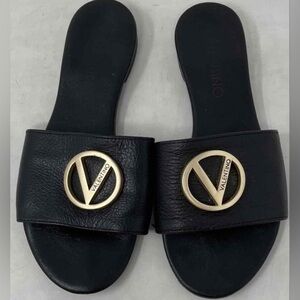VALENTINO BY MARIO VALENTINO BUGOLA SLIDE SANDAL IN BLACK US SIZE 36-6